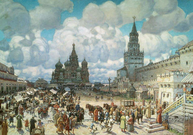 Москва 16 века. Взято из открытых источников. 