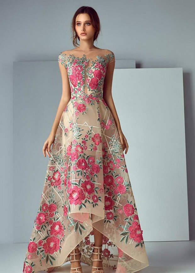 Роскошные вечерние платья от ливанского дизайнера