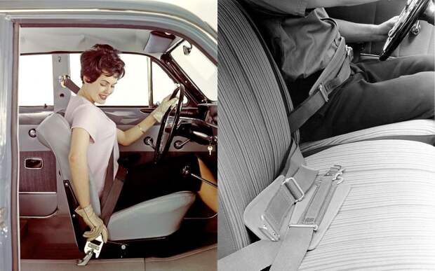 Пристегиваться за рулем раньше  не любили. И даже протестовали