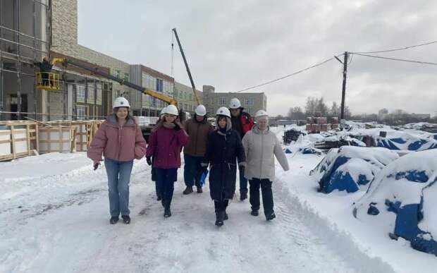 Школа в рязанском Семчине готова на 60%