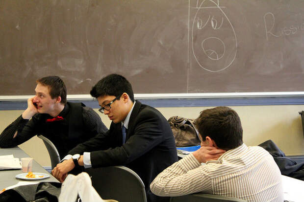 Студенты на лекциях чаще всего сталкиваются с "приятной" индифферентной скукой (фото Quinn Dombrowski/Flickr). 