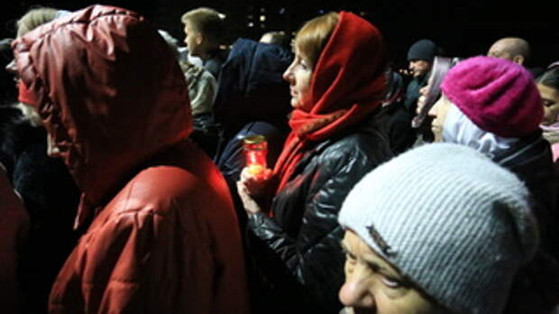 Пасхальное богослужение в Барнауле / Фото: Екатерина Смолихина / amic.ru