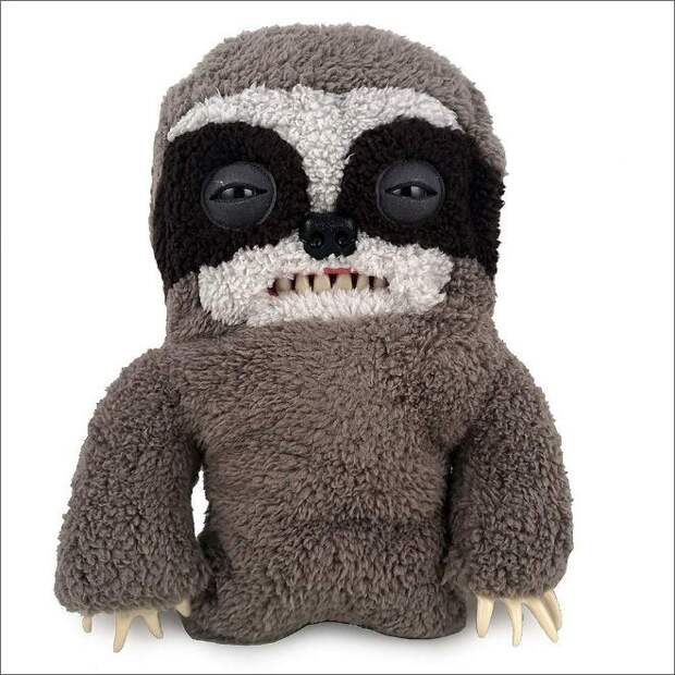 Мягкие игрушки-монстры Fugglers с человеческими зубами