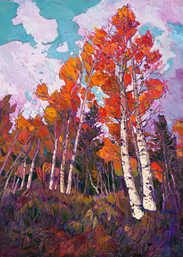 Импрессионизм в работах Erin Hanson