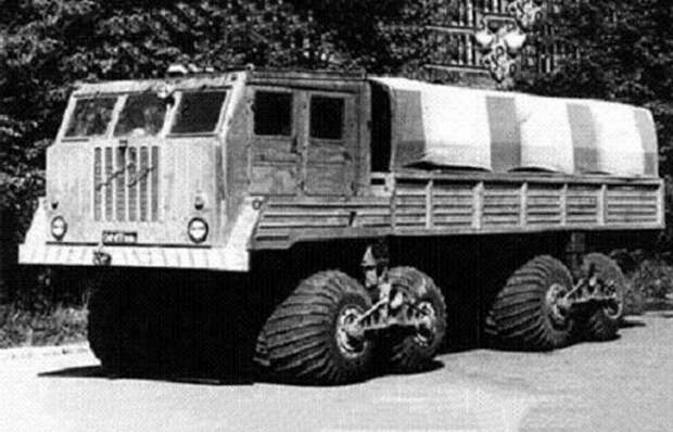 НАМИ ЭТ-8: переборщили с весом СССР, вездеход