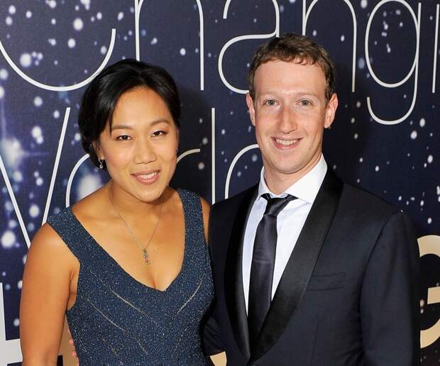 Марк Цукерберг и Присцилла Чан жены, знаменитости