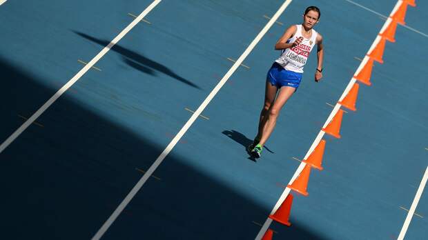 Лашманова победила на чемпионате России по спортивной ходьбе 