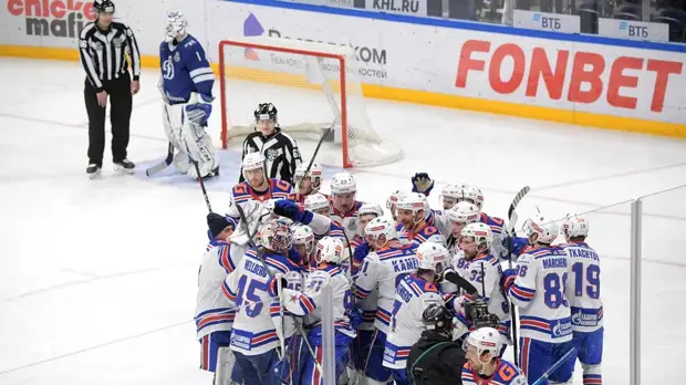 СКА обыграл «Динамо» и вышел вперёд в серии плей-офф КХЛ