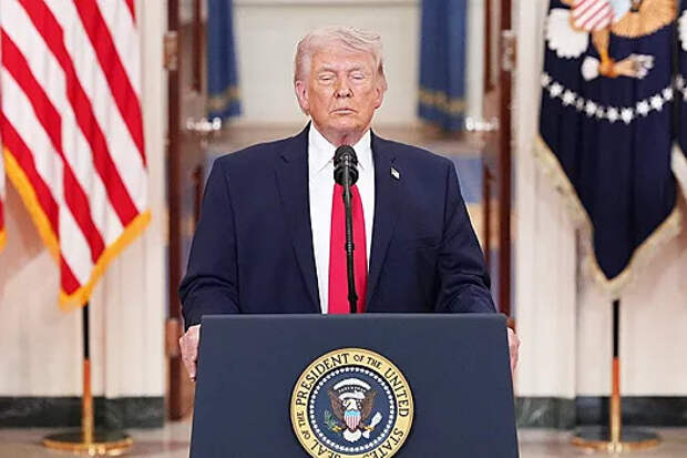 El Pais: во время вечернего обращения к нации Трамп выглядел усталым