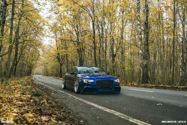 bagged audi a5 sportback 10