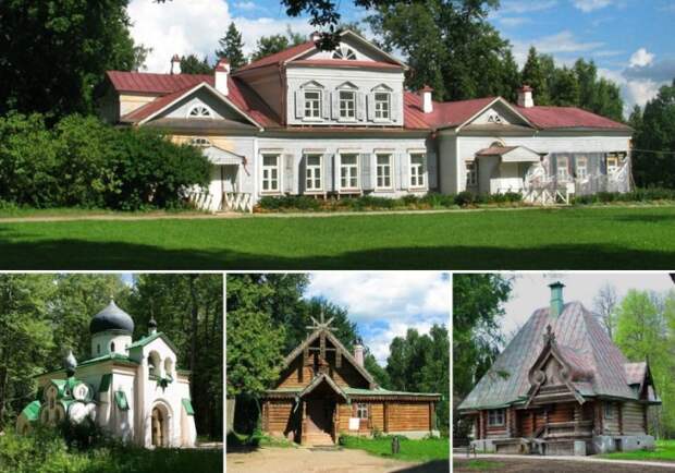 Усадьба, церковь и мастерские в Абрамцево | Фото: artchive.ru
