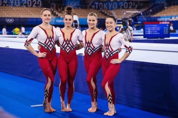 Немецкие гимнастки отказались выступать на Олимпиаде в Токио в купальниках. Шутки и приколы