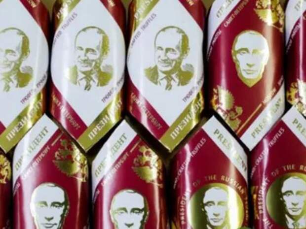 Россиянка обнаружила на рынке конфеты с изображением Путина по 5000 рублей за килограмм (ФОТО)