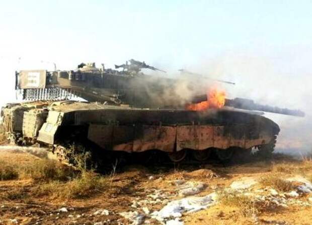 Израиль потерял «Меркаву»: загоревшийся танк «отстрелялся» боевыми патронами