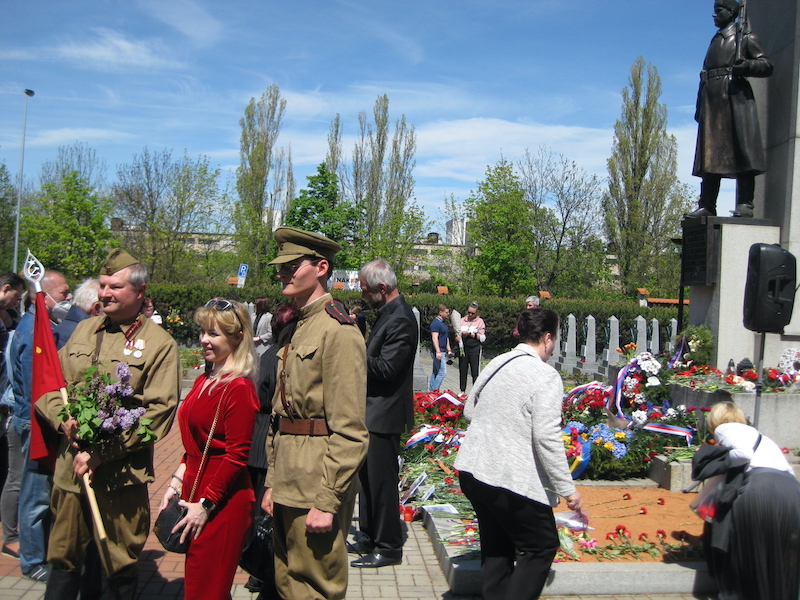 Прага, Олшанское военное кладбище, 09.05.2021 Прага, Олшанское военное кладбище, 09.05.2021