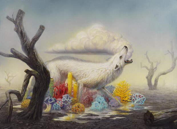 Мечтательные картины Martin Wittfooth Мечтательные картины Martin Wittfooth