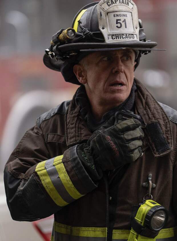 David Eigenberg as Christopher Herrmann on Chicago Fire Season 13 Episode 12.