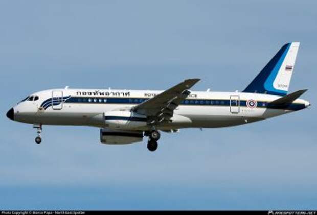 Sukhoi Superjet 100-95LR Королевских ВВС Таиланда