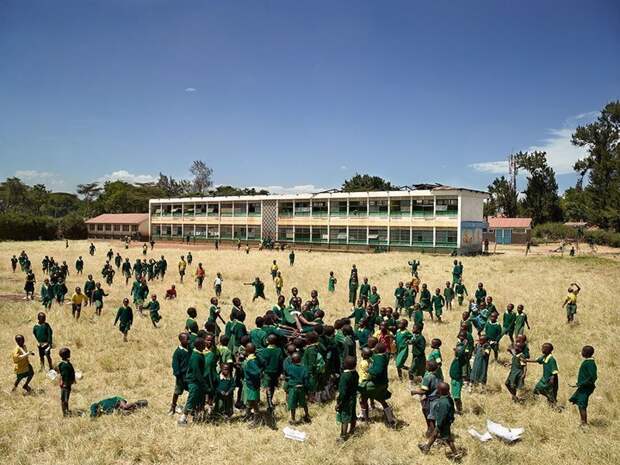 Kaloleni School, Найроби, Кения дети, игровые площадки, мир, путешествия, страны