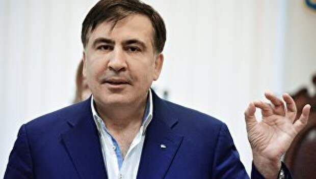 Михаил Саакашвили на заседании Апелляционного суда в Киеве. 22 декабря 2017