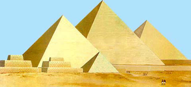 Пирамиды в Эль-Гизе