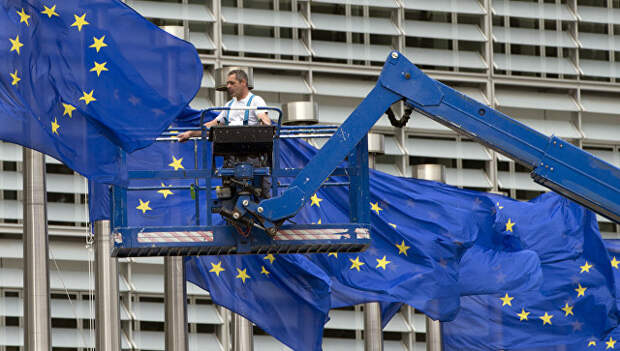 Штаб-квартира Еврокомиссии в Брюсселе. Архивное фото