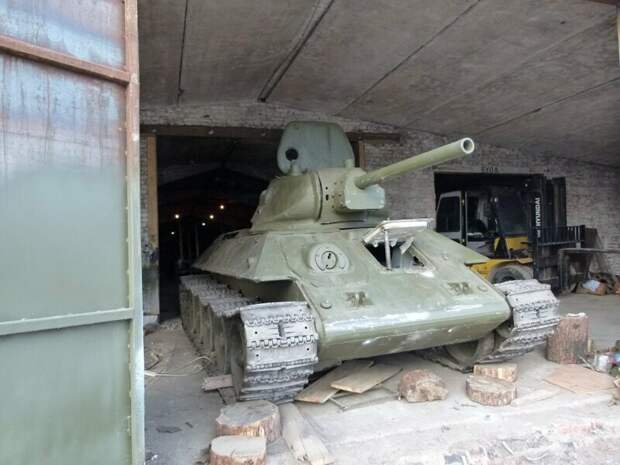Вторая жизнь советского танка Т-34