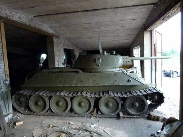 Вторая жизнь советского танка Т-34