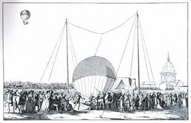 После двух успешных попыток братья решились отправить на воздушном шаре и людей. Жан-Франсуа вызвался добровольцем и привел с собой художника по имени Ромэн. Жан-Франсуа не был доволен конструкцией, так что для полета он ее переделал. Новая модель тоже была воздушным шаром, но летала на гелии. 15 июня 1785 года Жан-Франсуа с другом полетели на новом воздушном аппарате, но он разбился. Жан-Франсуа погиб, Ромэн выжил.