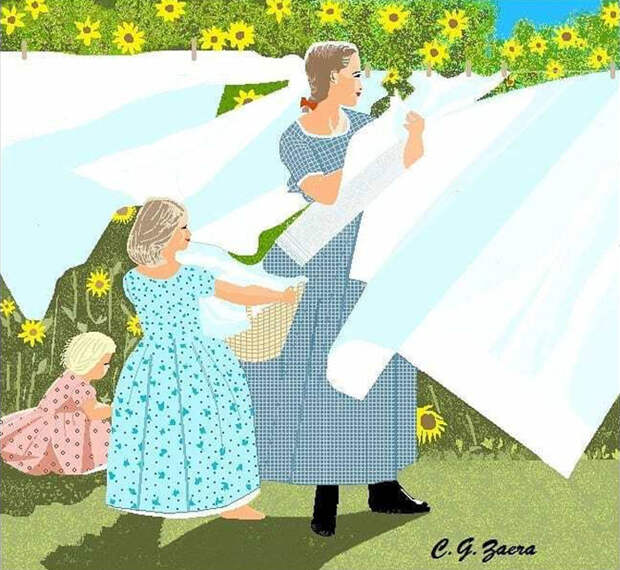 Детализированные картины в MS Paint от 91-летней испанки