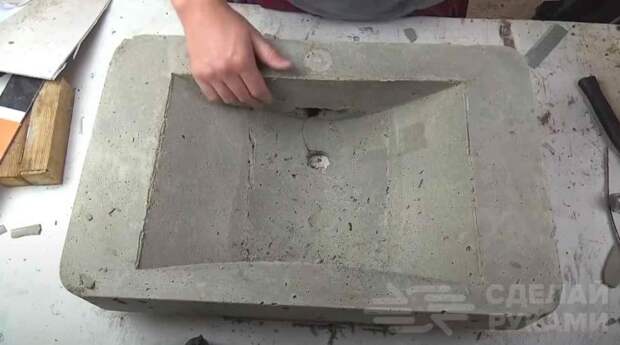 Умывальник из бетона: делаем своими руками (быстро и недорого)