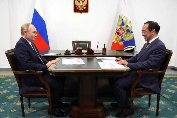 Глава Якутии рассказал Путину о соренованиях по стрельбе с охраной президента