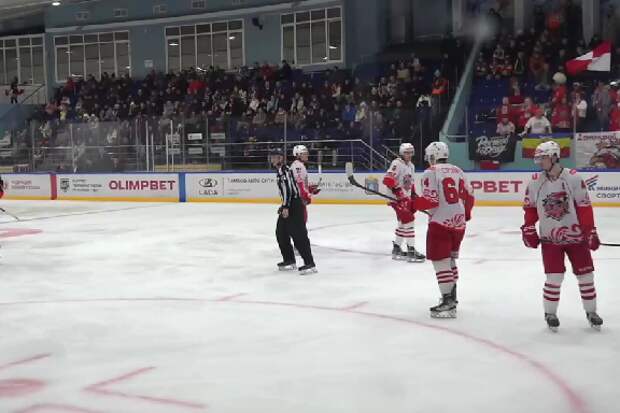 ХК "Тамбов" проиграл аутсайдеру ВХЛ с минимальным счётом