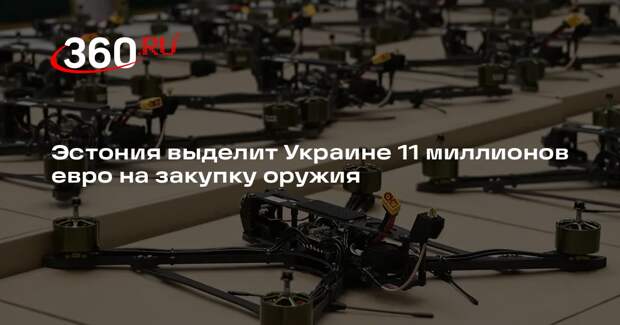 Эстония в рамках PURL направит Украине 11 млн евро на закупку вооружений