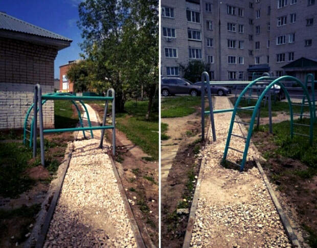 Веселая дорожка. | Фото: Писец. Веселая дорожка. | Фото: Писец.
