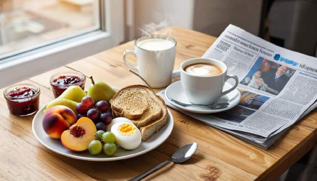 Ранний завтрак и ночной перерыв в еде помогают бороться с лишним весом