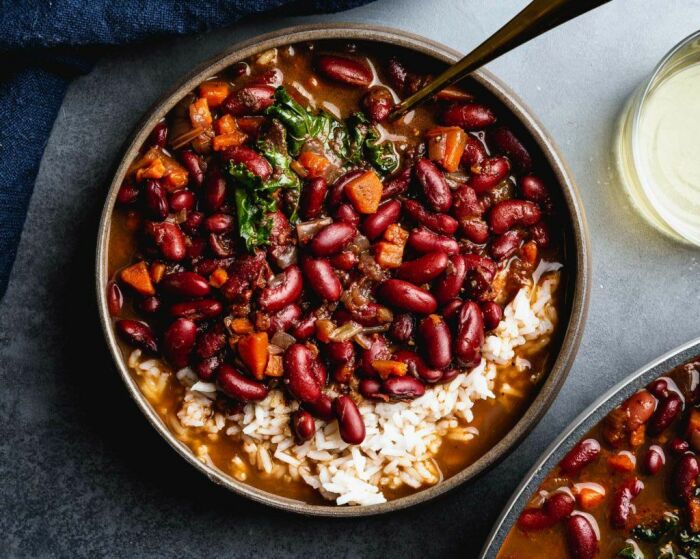 Фасоль красных сортов - отличный источник витаминов и белка. \ Фото: vegetarianventures.com.
