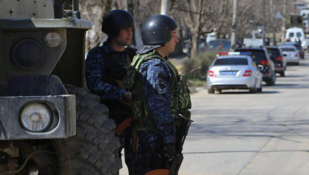 Сотрудники полиции Дагестана. Архивное фото