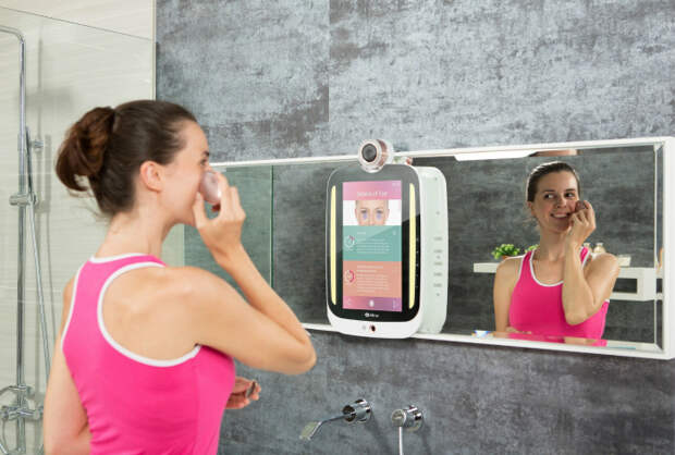 Интеллектуальное зеркало HiMirror Plus. Интеллектуальное зеркало HiMirror Plus.