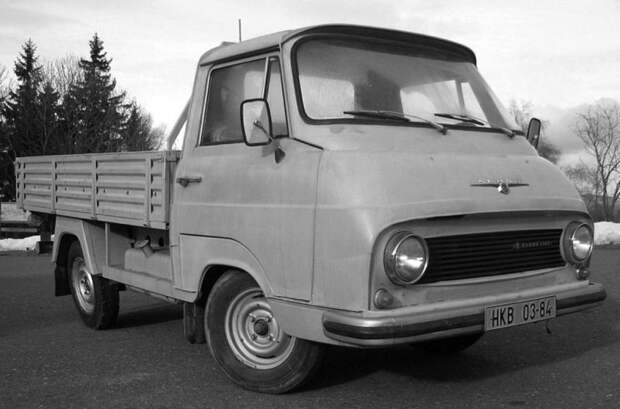 Донором агрегатов и узлов для «Снаги» стал однотипный автомобиль Skoda 1203 ЗАЗ-2301, авто, автомобили, грузовик, заз, запорожец, прототип, разработки