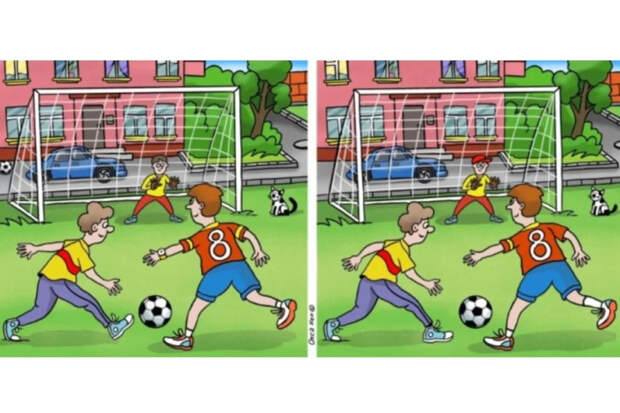 Проверим глаз-алмаз: найдите 11 отличий на футбольных кадрах