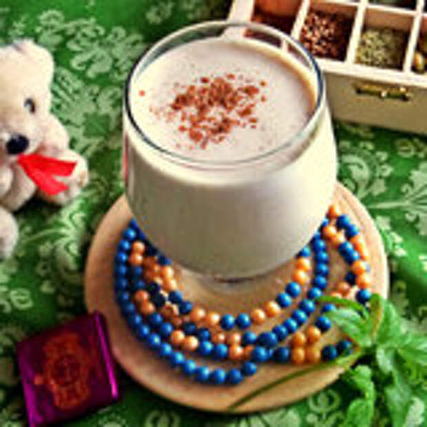 Коктейль с арахисовой пастой