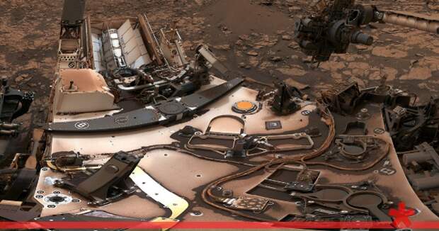 «Кьюриосити» получил панораму марсианского пейзажа во время пылевой бури