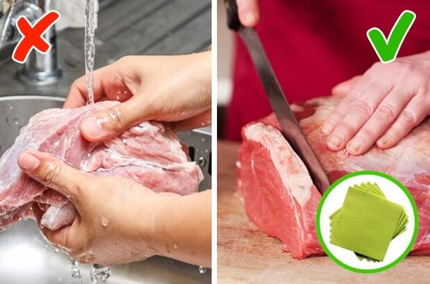 5 продуктов, которые нельзя мыть перед приготовлением, и 5 - которые нужно 5 продуктов, которые нельзя мыть перед приготовлением, и 5 - которые нужно