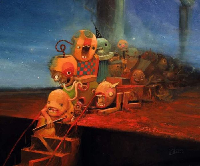 Театр монстров. Автор: Krzysztof Iwin.