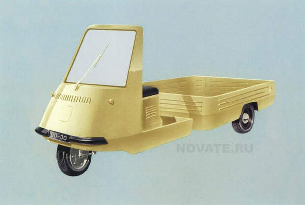1965: Грузовой мотороллер «Муравей».