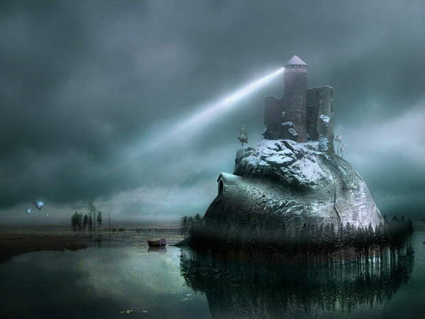 Задумчивые иллюстрации Alex Andreyev Задумчивые иллюстрации Alex Andreyev