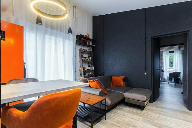 Грамотный интерьер мини-дома 40 м² в Подмосковье: проект, который дизайнеры сделали сами для себя
