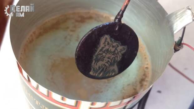 Перенос рисунка на монету