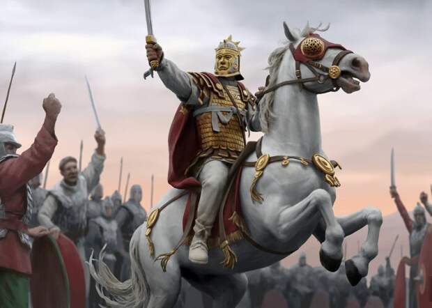 Кадр из игры «Рим II: Тотальная война»: Император Аврелиан. \ Фото: shogun-2-total-war. Кадр из игры «Рим II: Тотальная война»: Император Аврелиан. \ Фото: shogun-2-total-war.